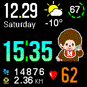 华米跃我Amazfit Bip手表表盘