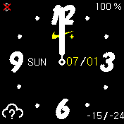 华米跃我Amazfit Bip手表表盘