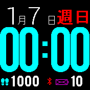 华米跃我Amazfit Bip手表表盘