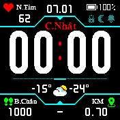 华米跃我Amazfit Bip手表表盘