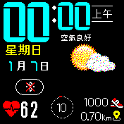 华米跃我Amazfit Bip手表表盘