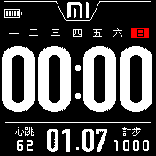 华米跃我Amazfit Bip手表表盘