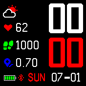 华米跃我Amazfit Bip手表表盘