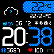 华米跃我Amazfit Bip手表表盘