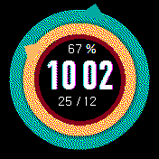 华米跃我Amazfit Bip手表表盘