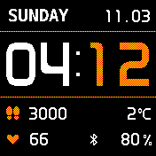 华米跃我Amazfit Bip手表表盘