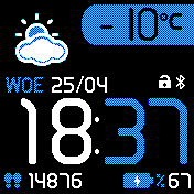 华米跃我Amazfit Bip手表表盘