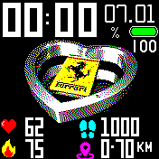 华米跃我Amazfit Bip手表表盘