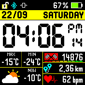 华米跃我Amazfit Bip手表表盘