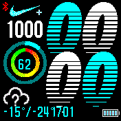 华米跃我Amazfit Bip手表表盘