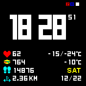 华米跃我Amazfit Bip手表表盘