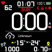 华米跃我Amazfit Bip手表表盘