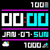 华米跃我Amazfit Bip手表表盘