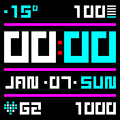 华米跃我Amazfit Bip手表表盘