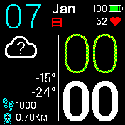 华米跃我Amazfit Bip手表表盘