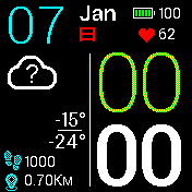华米跃我Amazfit Bip手表表盘