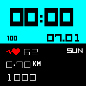 华米跃我Amazfit Bip手表表盘
