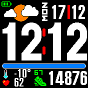 华米跃我Amazfit Bip手表表盘