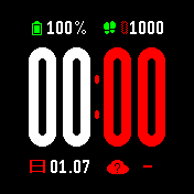 华米跃我Amazfit Bip手表表盘