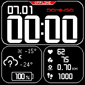 华米跃我Amazfit Bip手表表盘