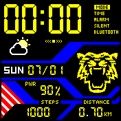 华米跃我Amazfit Bip手表表盘