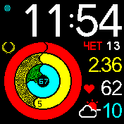 华米跃我Amazfit Bip手表表盘