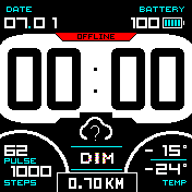 华米跃我Amazfit Bip手表表盘