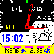 华米跃我Amazfit Bip手表表盘