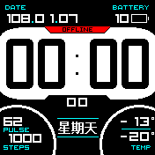 华米跃我Amazfit Bip手表表盘