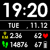 华米跃我Amazfit Bip手表表盘