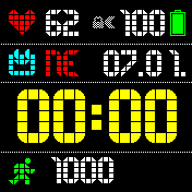 华米跃我Amazfit Bip手表表盘