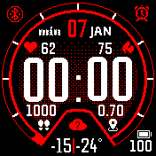 华米跃我Amazfit Bip手表表盘