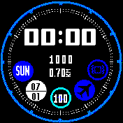 华米跃我Amazfit Bip手表表盘
