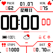 华米跃我Amazfit Bip手表表盘