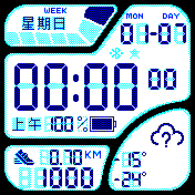 华米跃我Amazfit Bip手表表盘