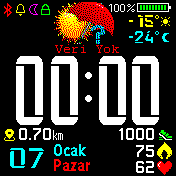 华米跃我Amazfit Bip手表表盘