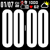 华米跃我Amazfit Bip手表表盘