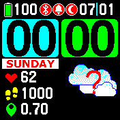 华米跃我Amazfit Bip手表表盘