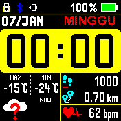 华米跃我Amazfit Bip手表表盘