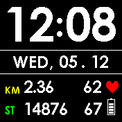 华米跃我Amazfit Bip手表表盘