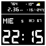 华米跃我Amazfit Bip手表表盘