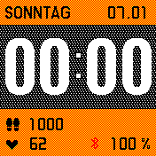 华米跃我Amazfit Bip手表表盘