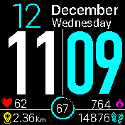 华米跃我Amazfit Bip手表表盘