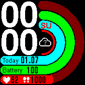 华米跃我Amazfit Bip手表表盘