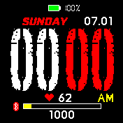 华米跃我Amazfit Bip手表表盘