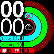 华米跃我Amazfit Bip手表表盘
