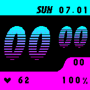 华米跃我Amazfit Bip手表表盘