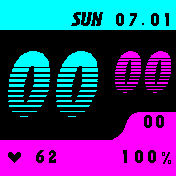 华米跃我Amazfit Bip手表表盘