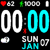 华米跃我Amazfit Bip手表表盘