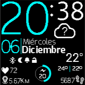 华米跃我Amazfit Bip手表表盘